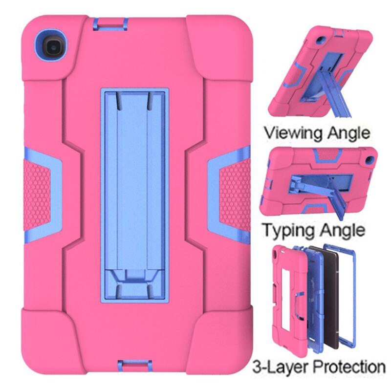 Applicable to Samsung tab A 8.4-inch children's drop-resistant protective case T307 horizontal and vertical bracket all-inclusive silicone case