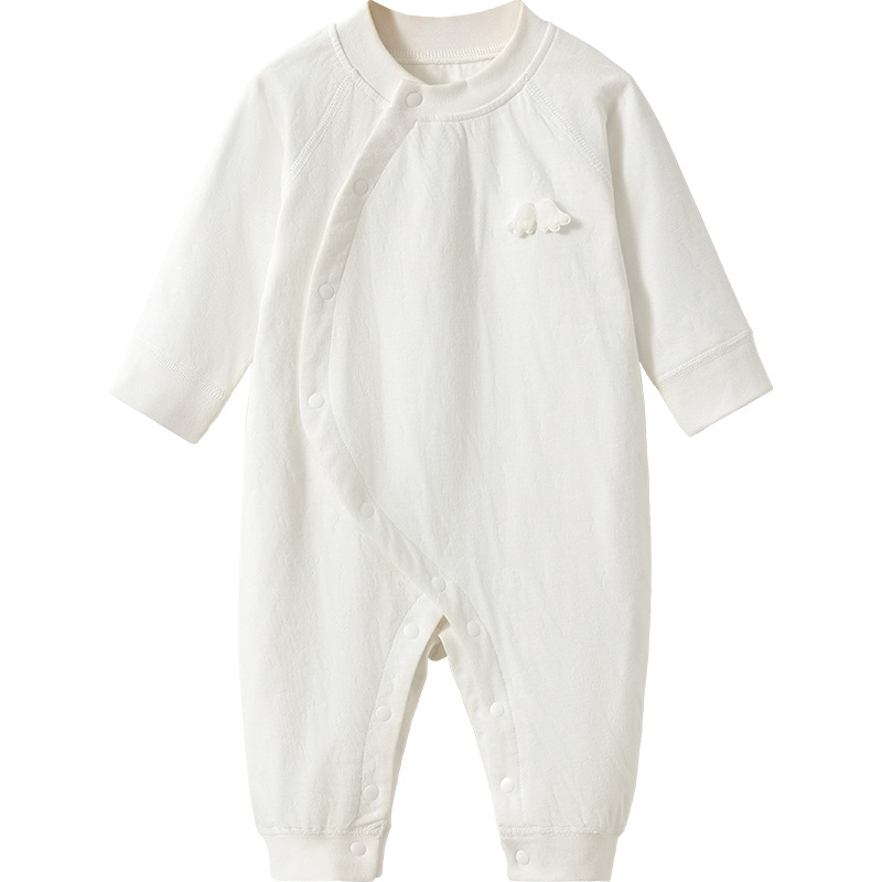 Primavera y otoño ropa recién nacida de algodón delgada ropa de escalada para niños y niñas, ropa de primavera y otoño para bebés