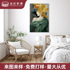 厂家批发艺术人物装饰画美女油画卫生间壁画个性装饰房间床头挂画