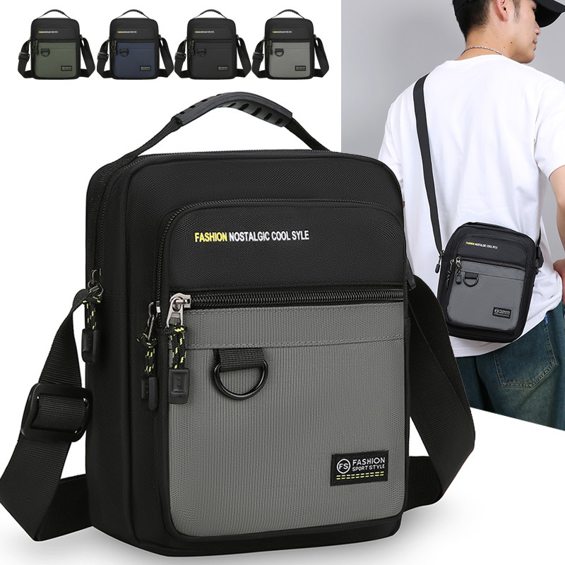 Nuevo mochila para hombre simple Oxford para hombre viaje ocio mochila pequeña gran capacidad mochila impermeable resistente al desgaste