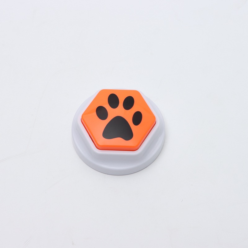 Botón de comunicación interactivo para mascotas, caja de presión con sonido para perros, juguete parlante de entrenamiento con grabación, certificación CE, entrenamiento interactivo.