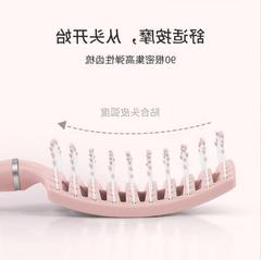 Plastic Large Curved Hair Massaging Comb Men's Oily Hair Styling Comb Wavy Hairstyle Shaping Comb Arched Ribbed Comb