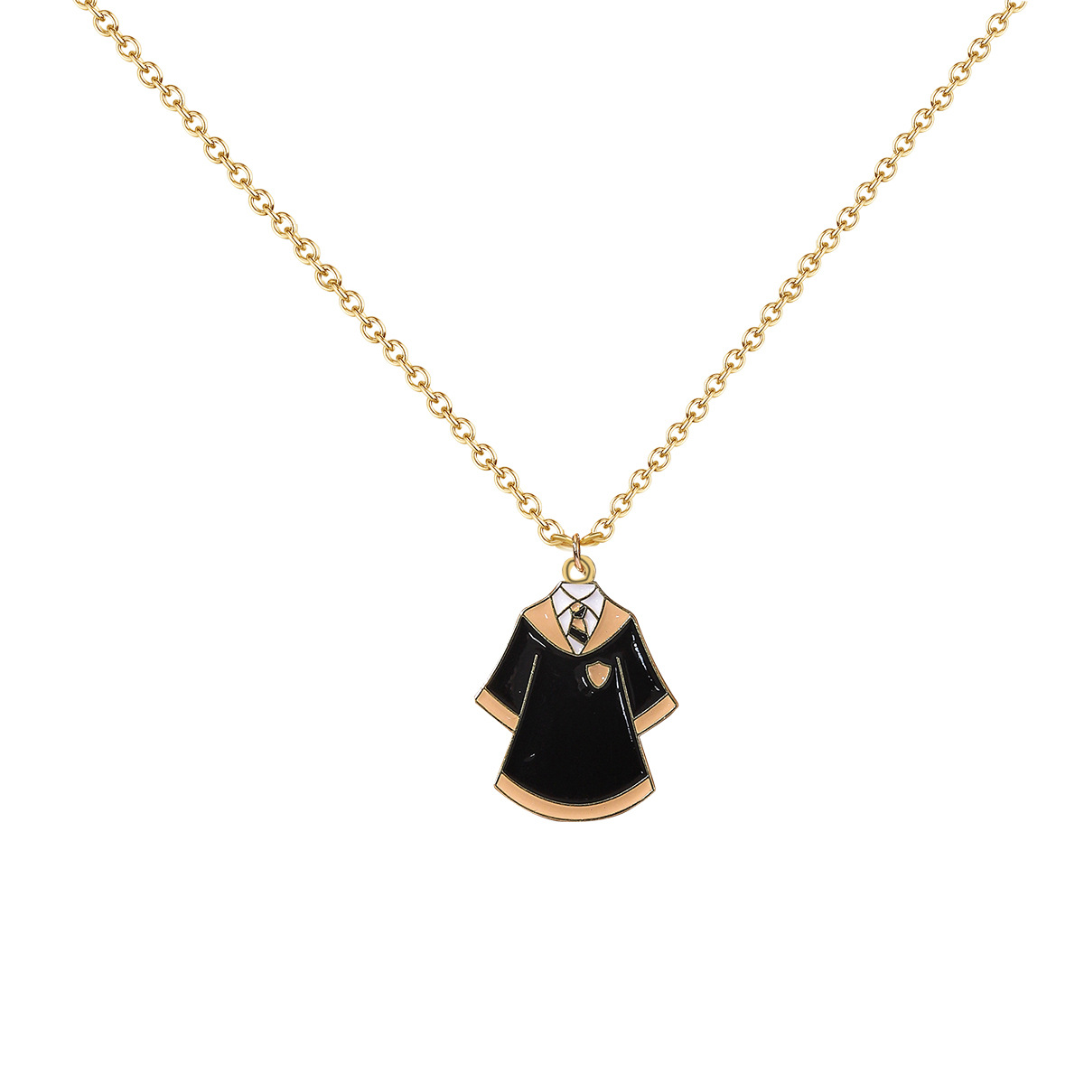 14g Weight Alloy Pendant Material Pendant Necklace Classification Alloy Chain Material cable chain Chain Type 1 Piece Quantity School, Graduation Occasion Alloy Material Doctoral cap, Student Clothes Pattern All Seasons Season Women's Gender Enamel, Plating Design Modern Style Style Modern Style Doctoral Cap Student Clothes Alloy Cable Chain Pendant Necklaces Wholesale 5