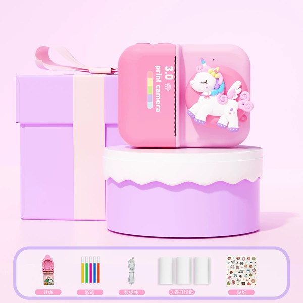 Pink Unicorn Polaroid