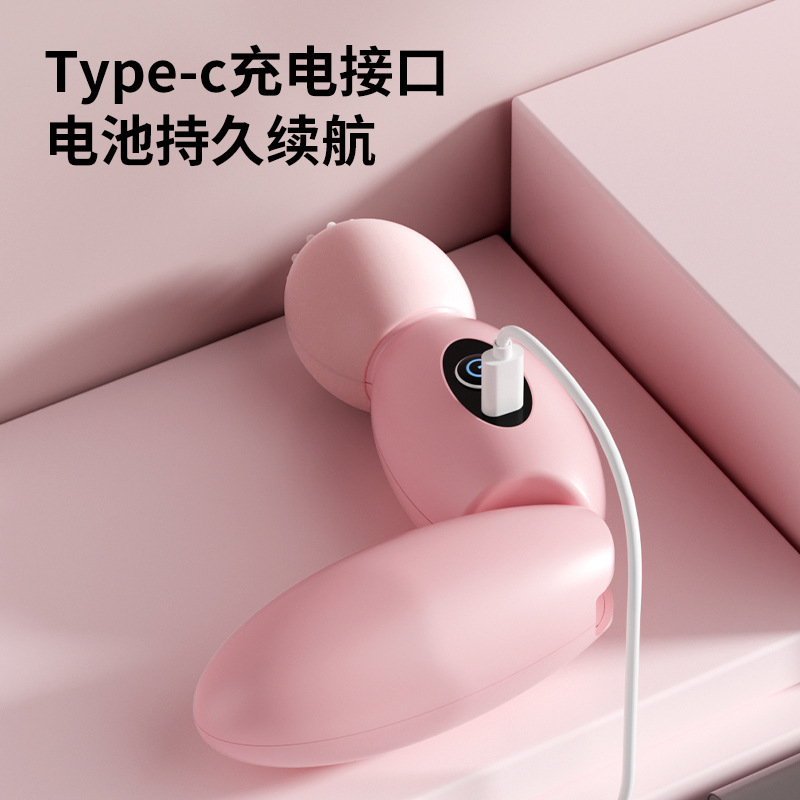 跨境迷你按摩器筋膜枪肌肉健身颈膜枪电动震动器充电款筋膜枪麗|undefined