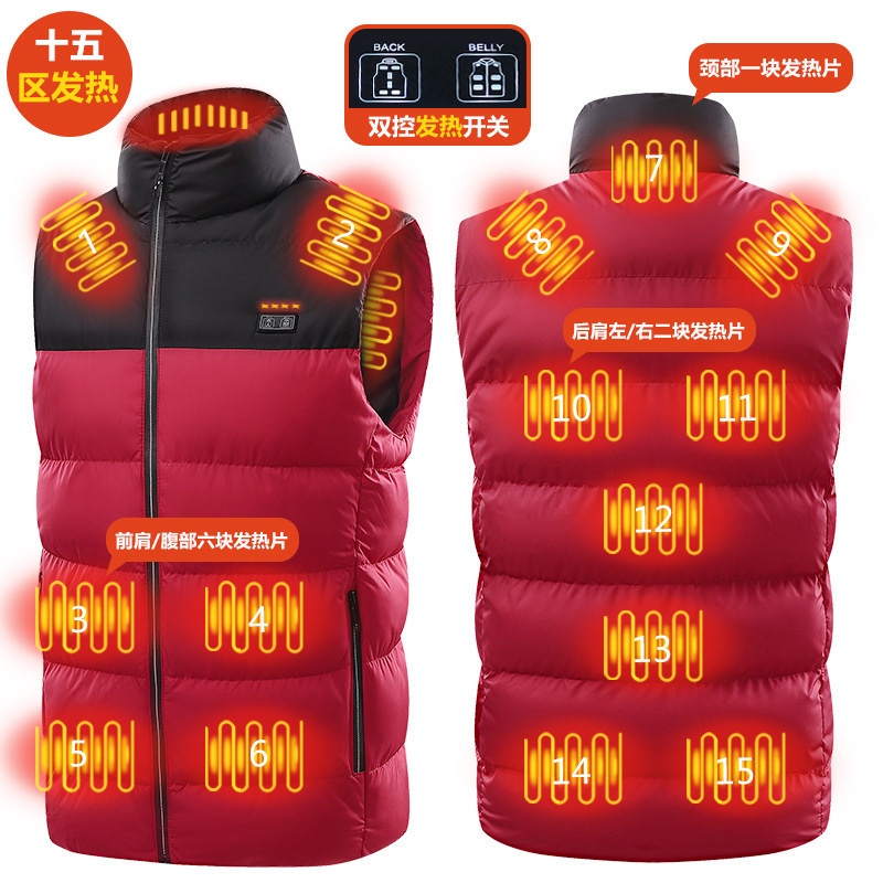 영역 15 열/블랙 레드