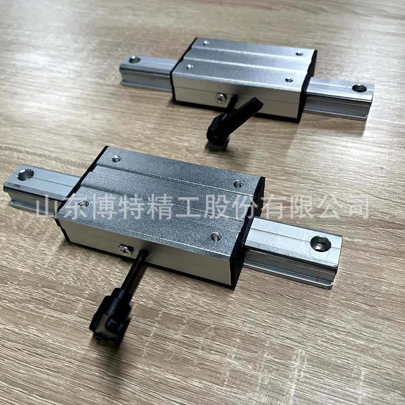 双轴心导轨铝合金直线导轨滑块规格齐全内置外置双轴心直线导轨