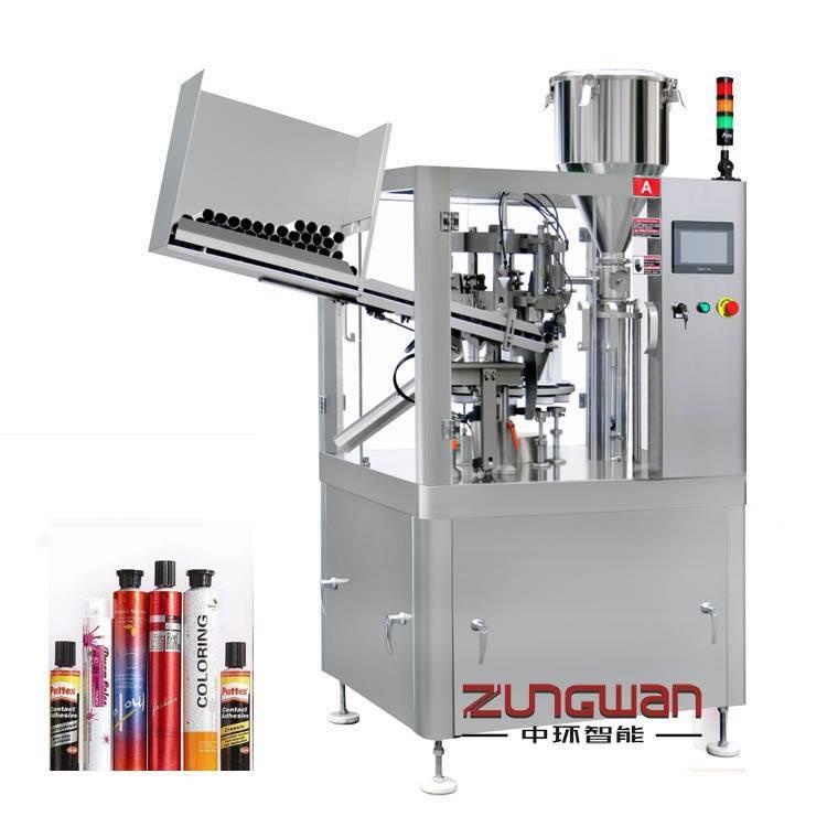 全自动复合灌装封尾机_全自动胶水_温州中环