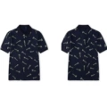 Irregular Logo Royal Blue