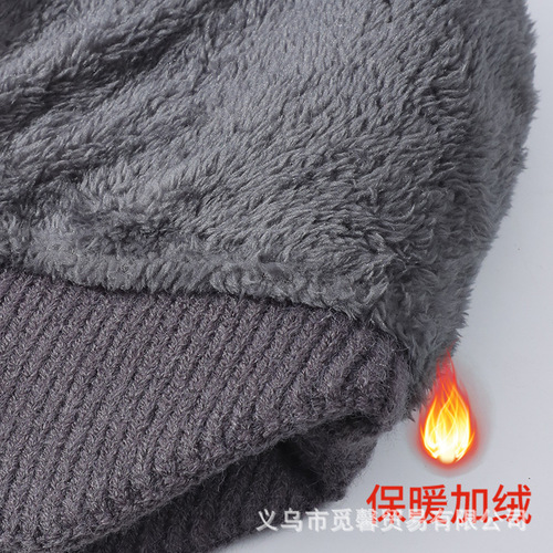 Men's and Women's Autumn/Winter Knitted Hats, Cold-Proof Caps—Wholesale from Manufacturer, Stylish & Versatile Winter Wool Hats for International Trade