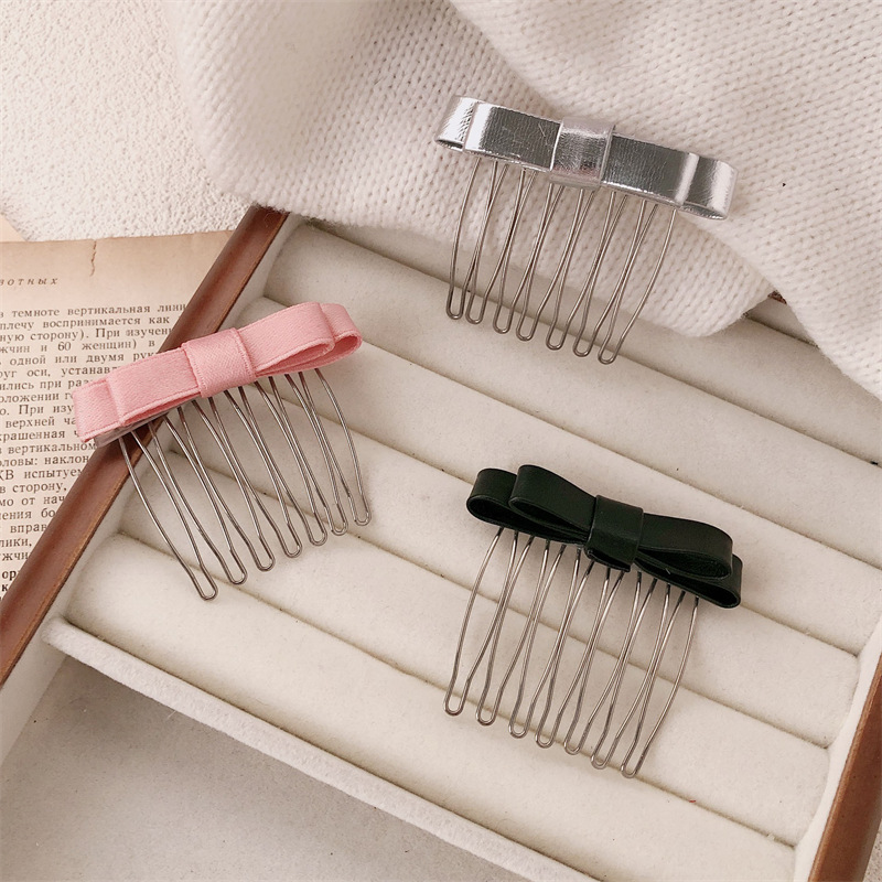 Arco peine insertar cabeza princesa peinada al revés clip de pelo para mujeres 2024 nuevo toque de cabello