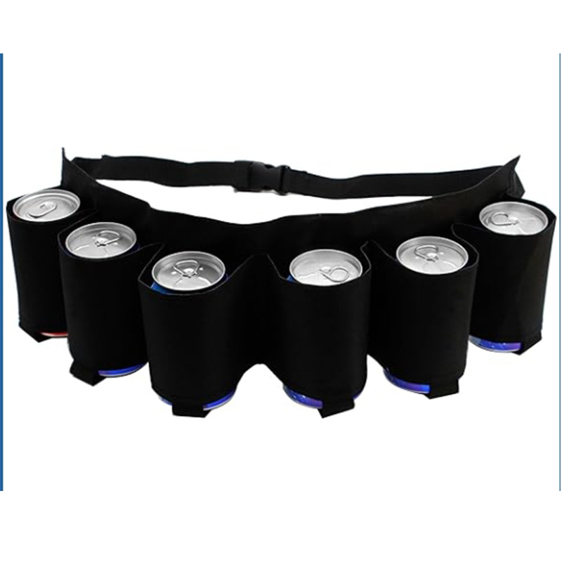 Special Offer Cross-Border Beverage Storage Waist Bag, 6-Can Capacity, Multifunctional Outdoor Portable Storage Shoulder Bag, Direct from the Manufacturer