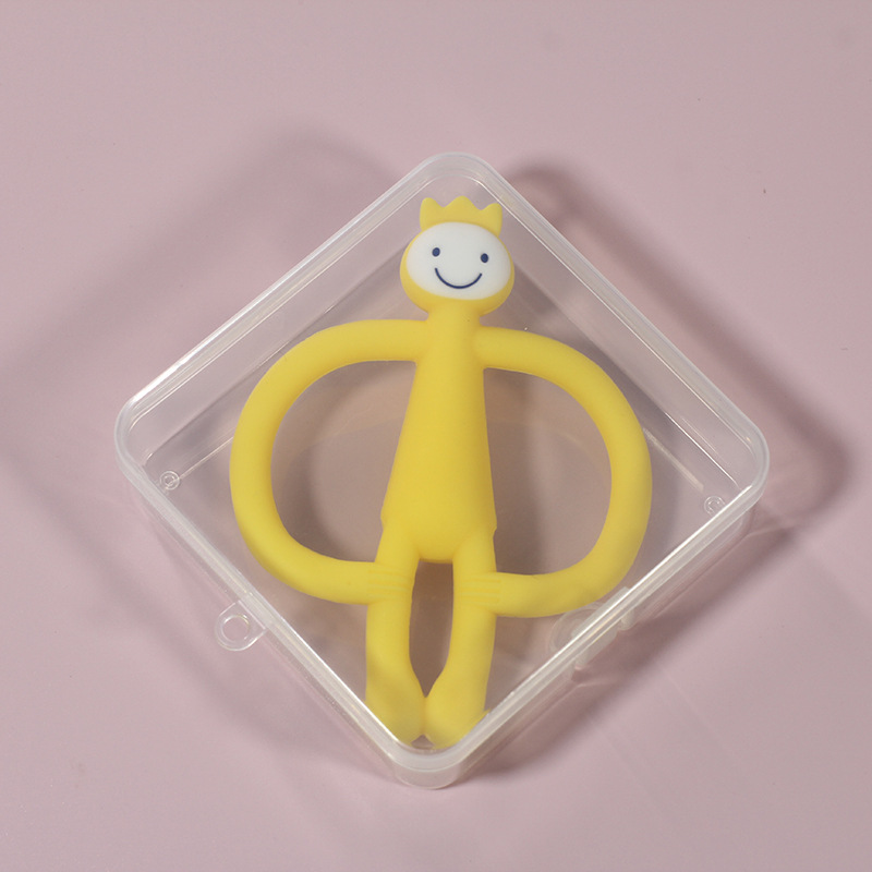Wq-8 monkey teether [boxed yellow]