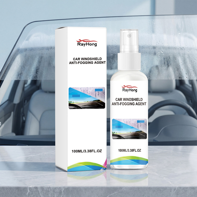 Rayhong Car Windshield Anti-Fog Agent, Convenient Spray for Defogging Car Windows and Keeping Interior Glass Clear on Rainy Days Rayhong Car Windshield Anti-Fog Agent, Convenient Spray for Defogging Car Windows and Keeping Interior Glass Clear on Rainy Days