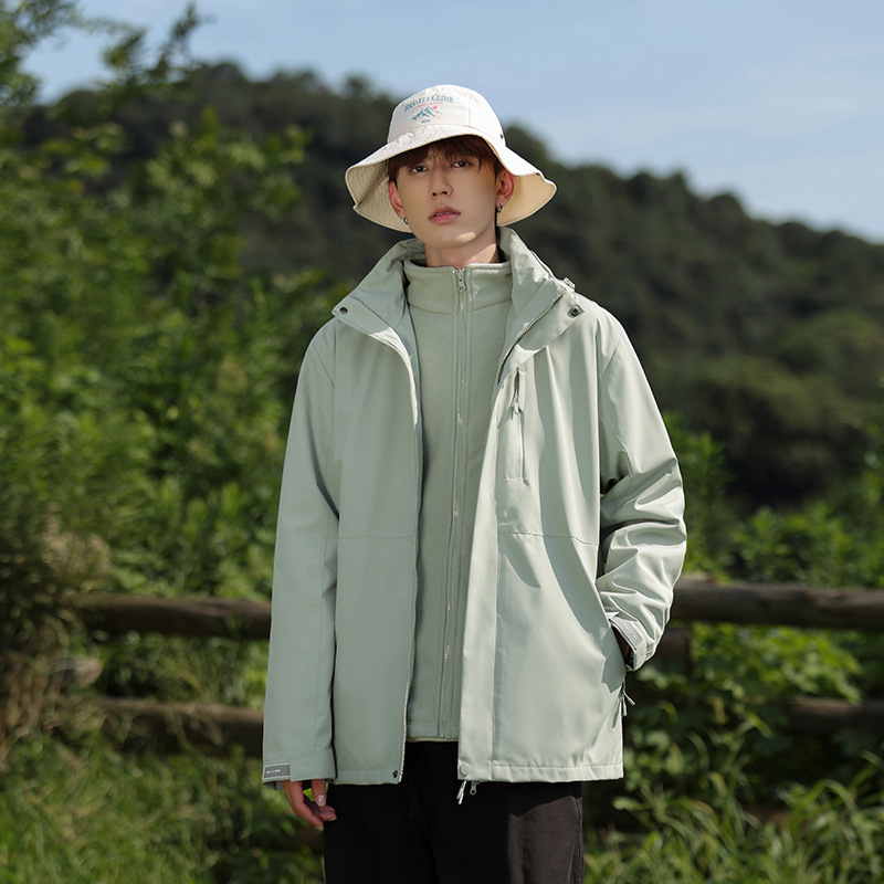 남성, 여성 동일 스타일 - 라이트 미스트 그린(탈착식 라이너)