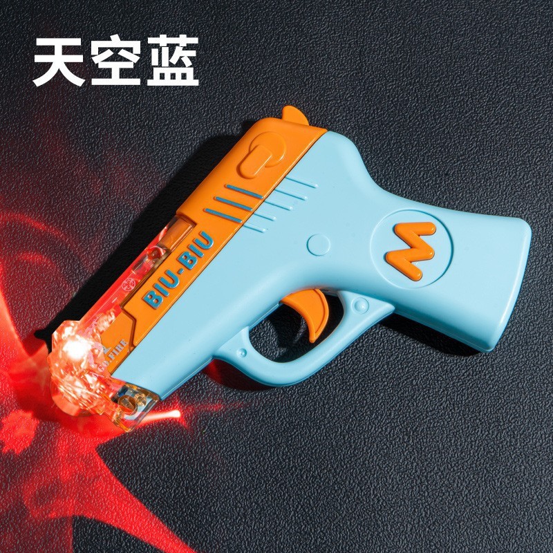 Pistola de juguete para niños pulverización eléctrica pistola de juguete sonora y luz vibración ametralladora telescópica pistola mayorista image 26