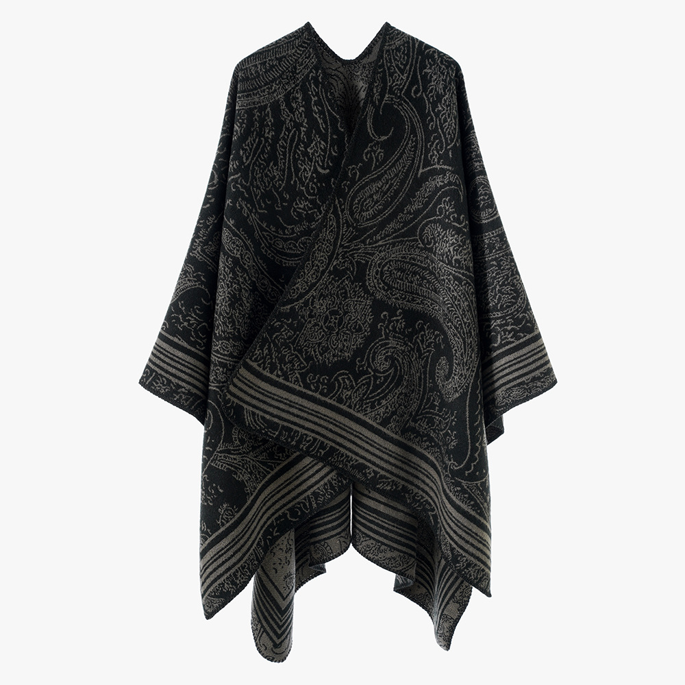 Nueva moda de doble cara jacquard de anacaju moda moda de invierno imperativo mantel cálido