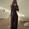 Chestnut long-sleeve
