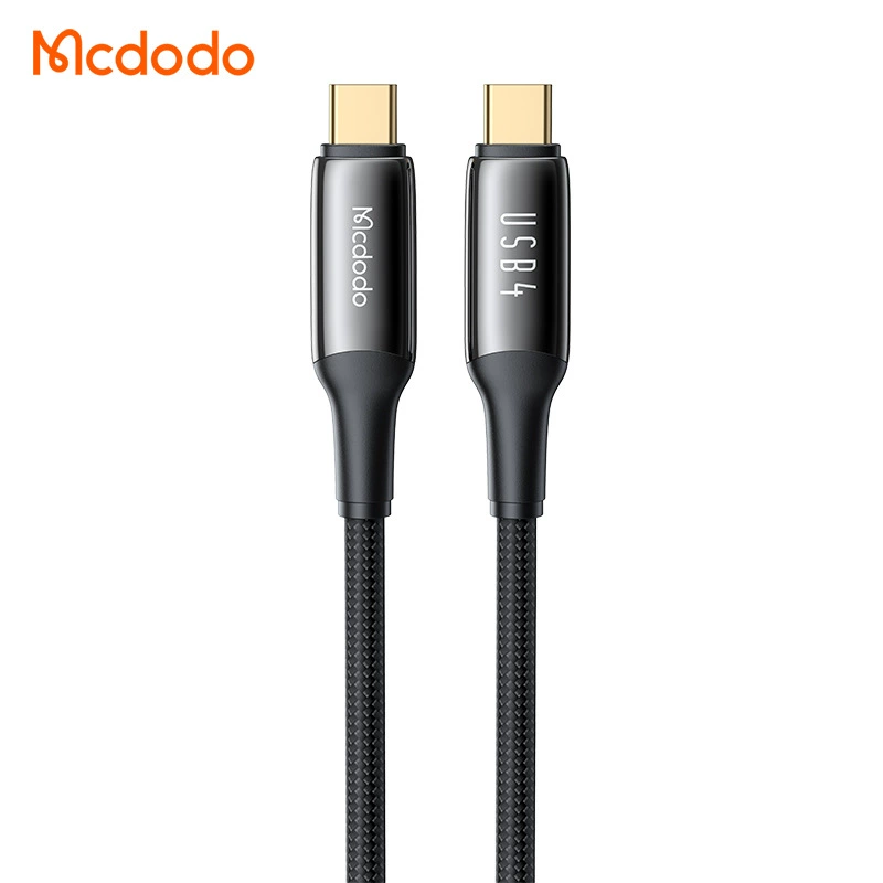 麦多多 New product TYPE-C to TYPE-C fast charging 240W data cable USB4.0 suitable for Apple computer charging