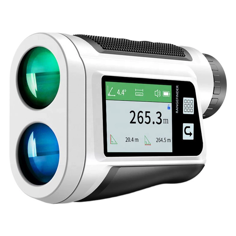 Трансграничный 600m зарядный сенсорный экран гольф лазерный дальномер телескоп голосовой передачи для измерения высоты