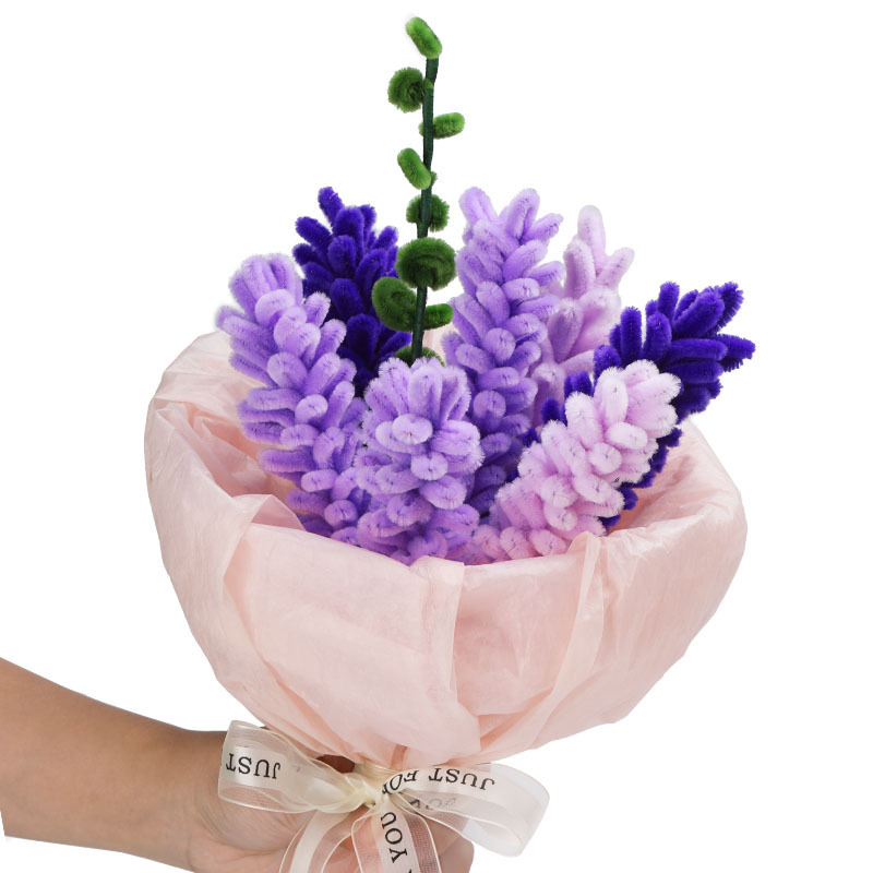 트위스트 스틱 라벤더 부케 소재 팩