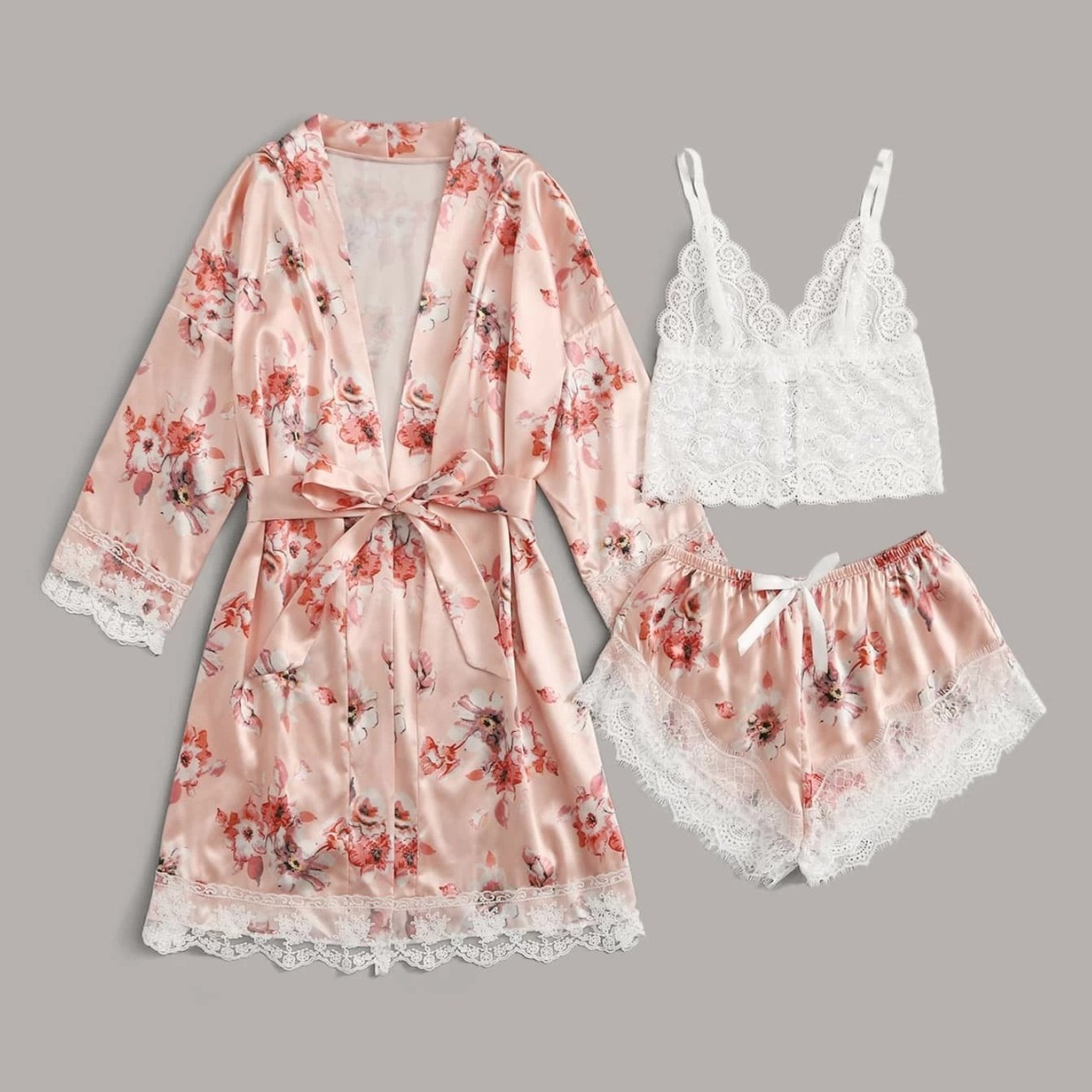 Amazon Explosions Pajamas Silk Home Wear Underwear Nightdress ebay European and American Manufacturers