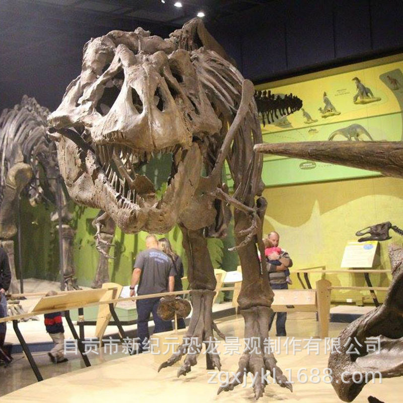 Simulación de dinosaurios T. rex super grande modelo de dinosaurio eléctrico arte paisajístico parque de atracciones modelo de dinosaurio