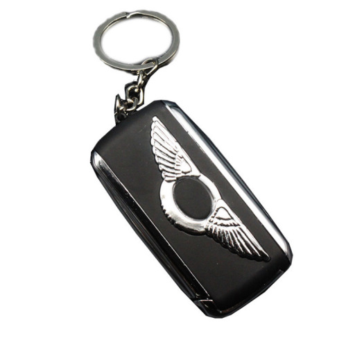 Creative car key pendant, rechargeable inflatable metal lighter, personalized, fashionable, funny and cool gifts, wholesale and dropshipping