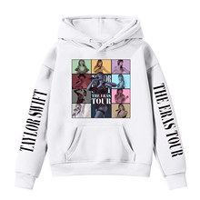 【跨境欧码】亚马逊周边演唱会专辑新奇印花儿童休闲连帽日本卫衣