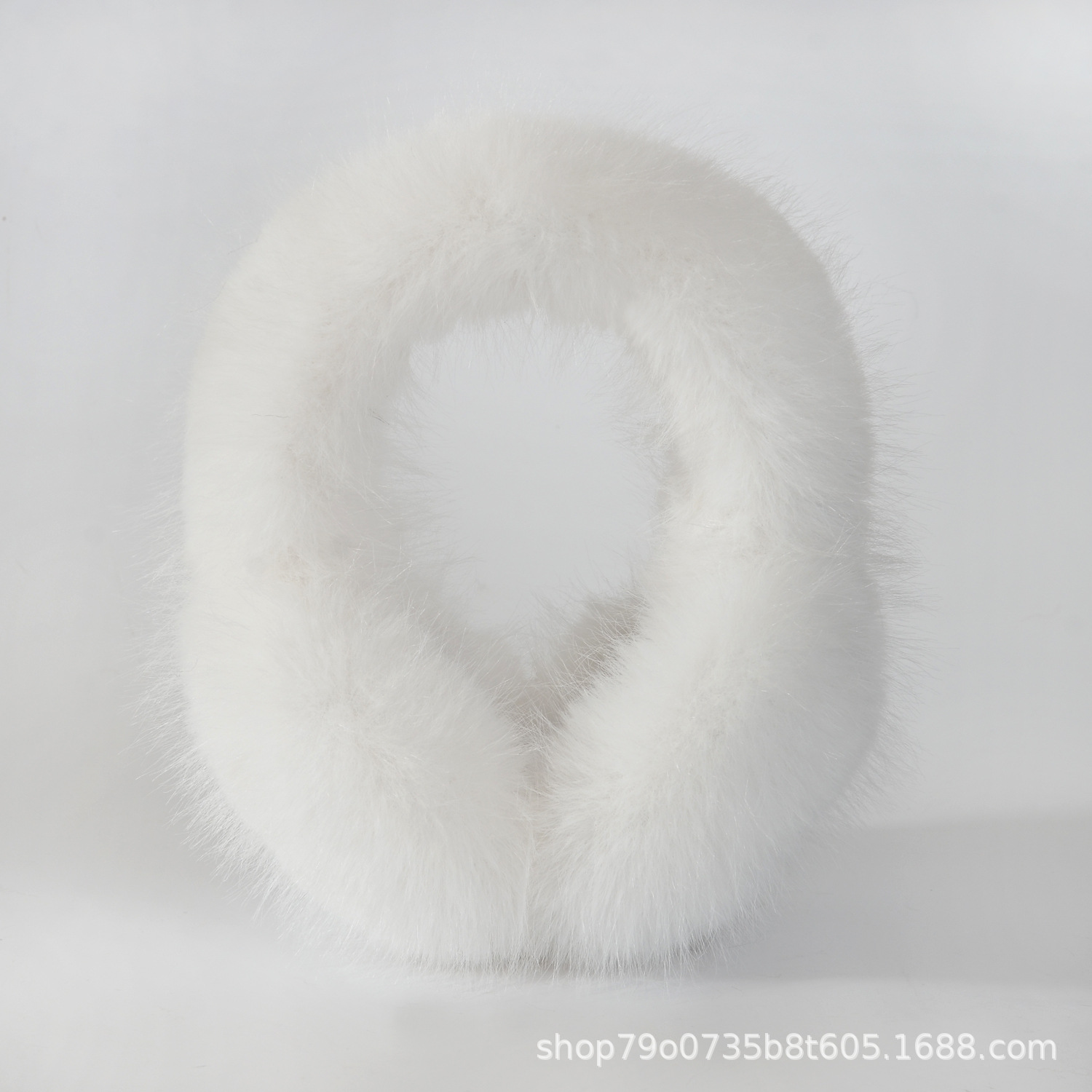 冬季保暖耳罩可折叠耳套女美拉德风毛绒仿狐狸舒适防冻耳耳包护耳