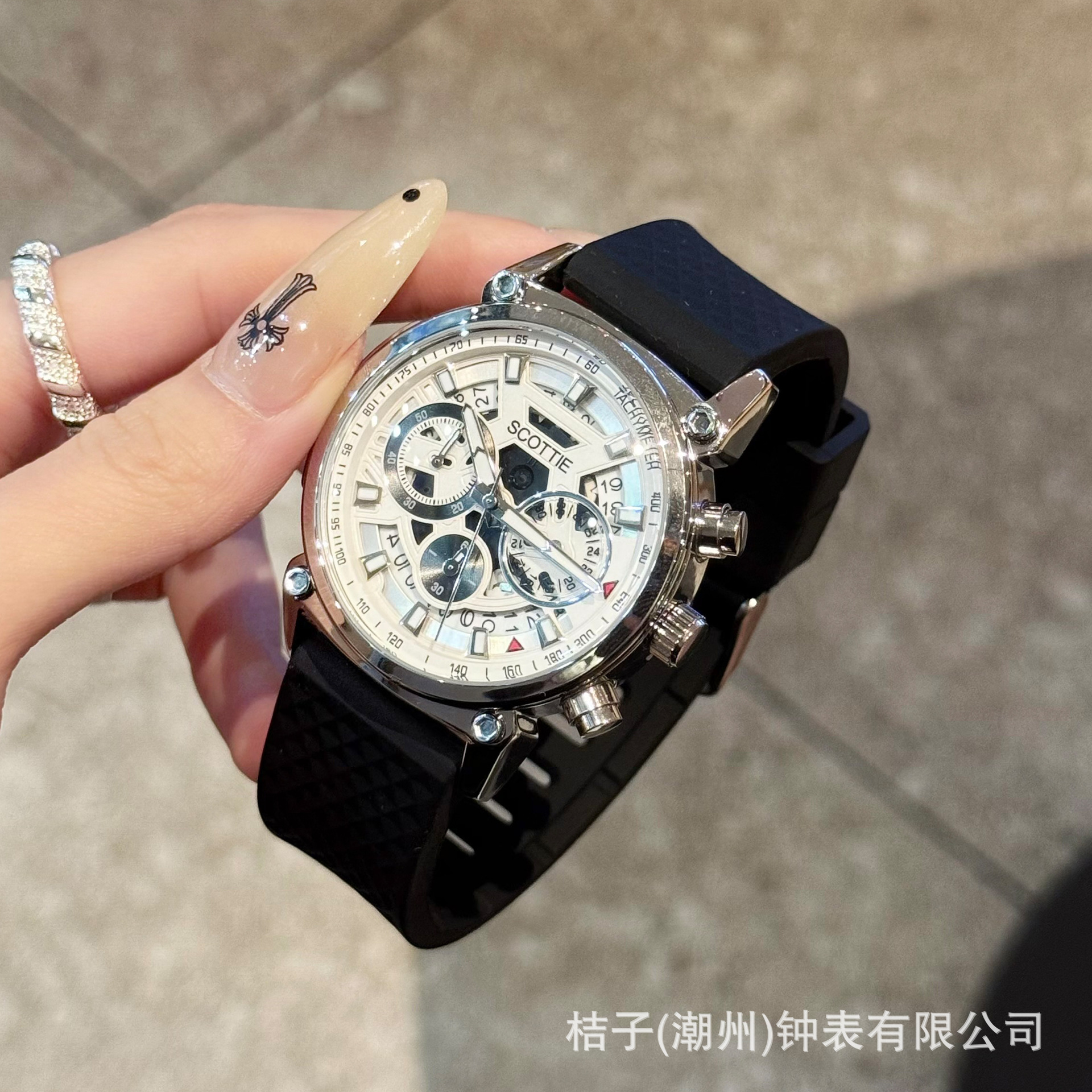 Gaudí Watch Men's High-End Sports Men's Watch Brand Genuine Student Men's Watch Quartz Watch Large Dial