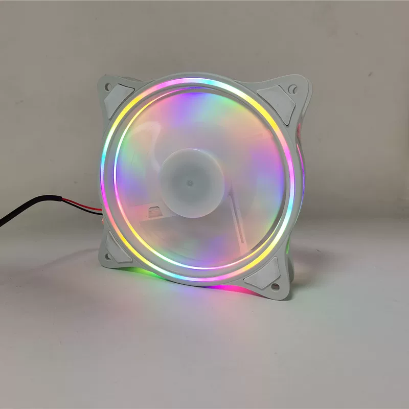 Белый воздушный вентилятор, ноутбук, радиатор, 5V, 12 см