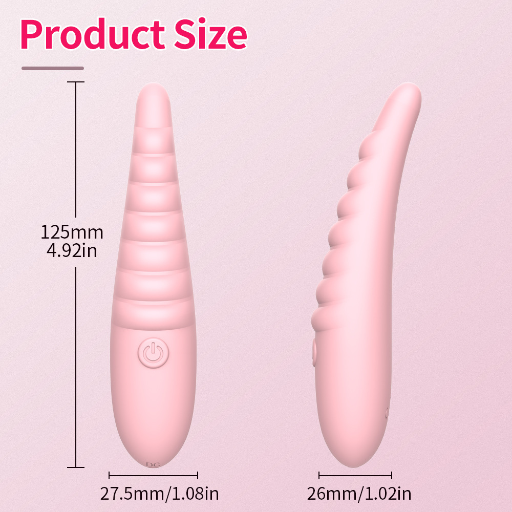 Liquid Silicone Threaded Vibrator For Couples And Women_voghion.com
