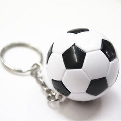 バスケットボールのミニサッカーのキーホルダーファッションワールドカップサッカーのキーアクセサリー3.8サッカーキーリングプレゼント