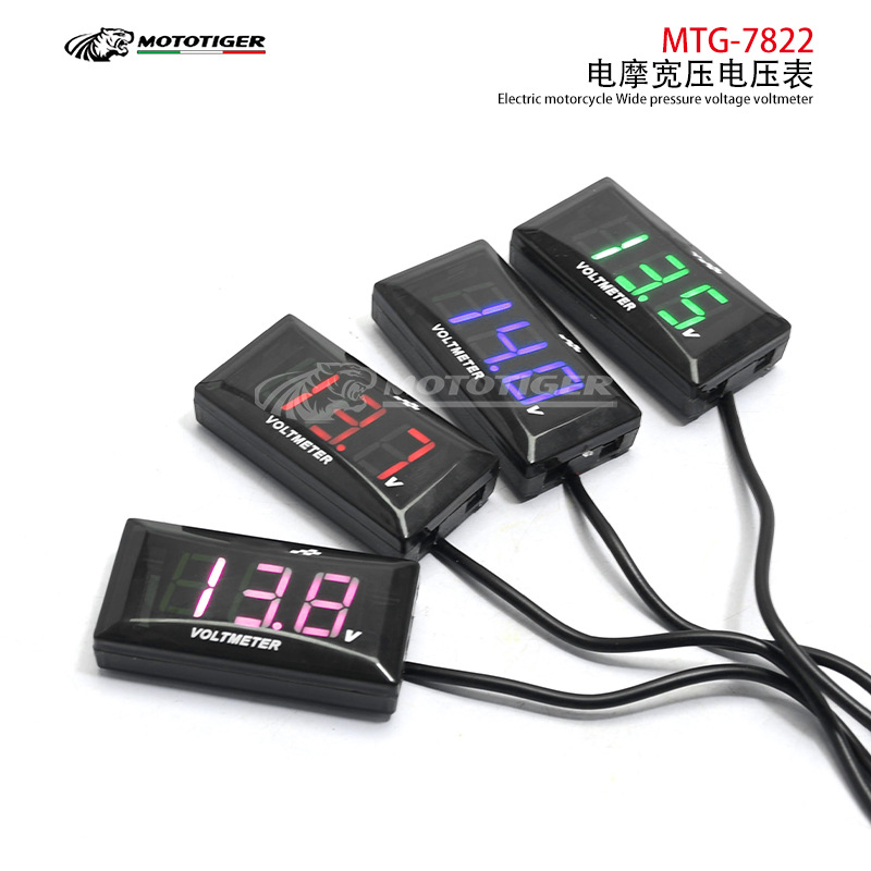 オートバイの電気自動車の電圧計の部品は12v-150v液晶を改造して電子時計の電動の電動のモーターを表示して通用します。