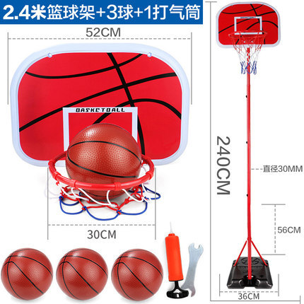 Bastidor de tiro Marco de baloncesto para niños ajustable interior 2-3-5 años de edad 4 niños casa bebé niño colgando máquina de tiro
