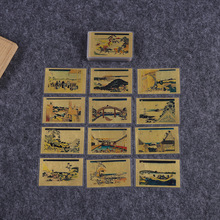 创意玫瑰24k土豪金箔塑料扑克牌黄金 双面磨砂镀金扑克定制厂家