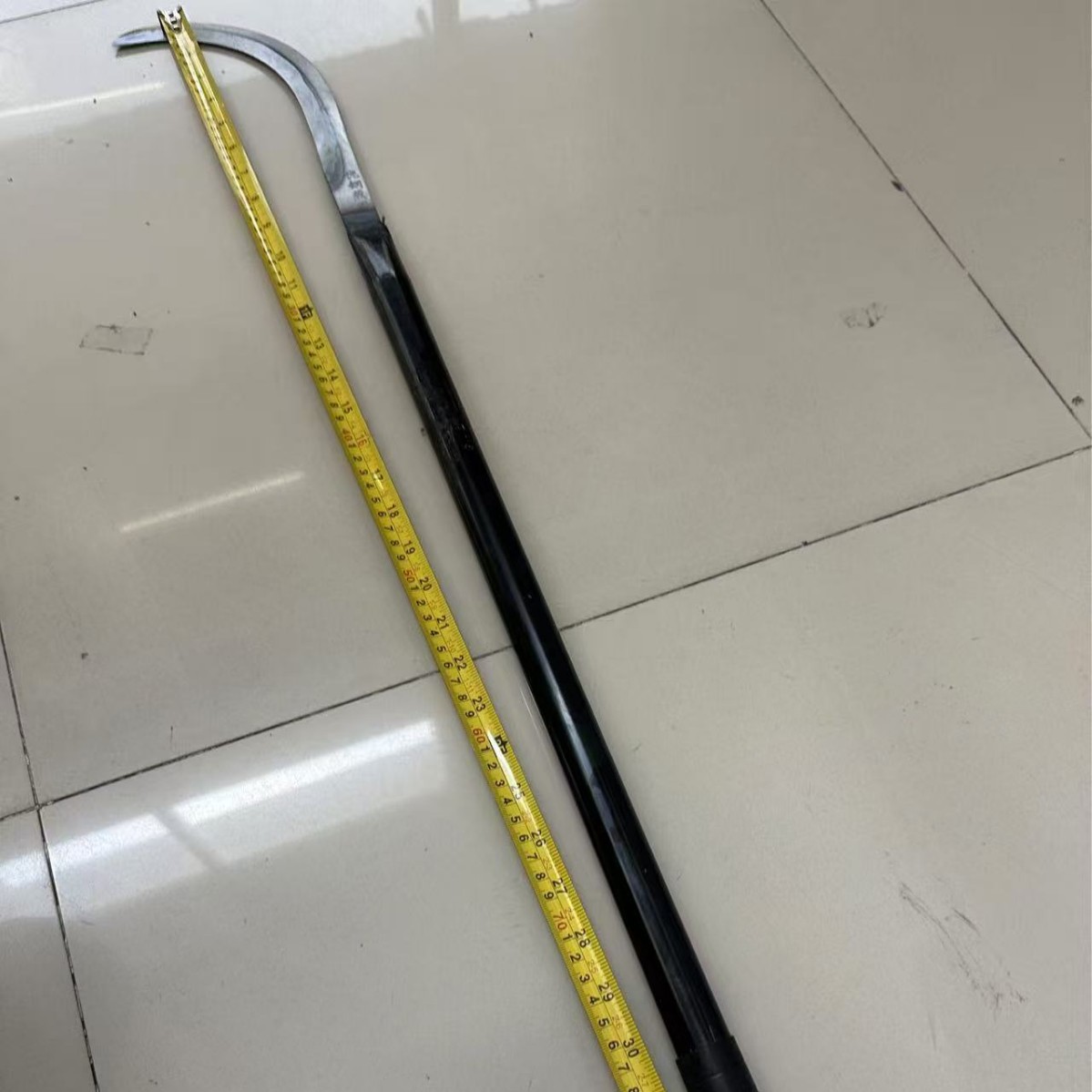 锰钢柳叶镰刀 香蕉刀槟榔刀 农用铁柄除草月牙镰刀加厚割草镰刀