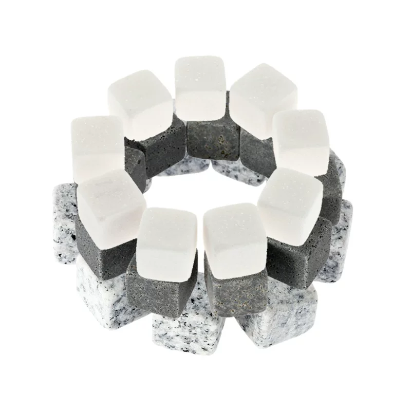  Various specifications of whiskey stones, whiskey ice stones, ice stones, gypsum ice cubes