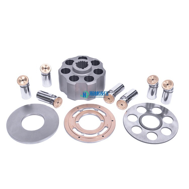 小松挖掘机PC60-7液压泵配件回程盘平面缸体传动轴斜盘维修