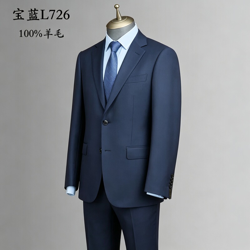 100% Wool and Semi-Linen Lined Suit for Business Commuting, Groom's Wedding, Dual-Purpose, High-End Slim-Fit, High-Quality Men's Formal Wear 100% Wool and Semi-Linen Lined Suit for Business Commuting, Groom's Wedding, Dual-Purpose, High-End Slim-Fit, High-Quality Men's Formal Wear