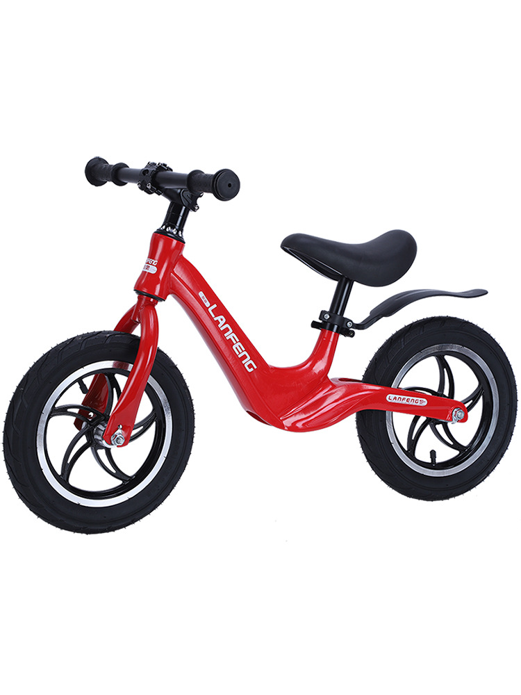 Coche de equilibrio para niños sin pedal Scooter de bebé de 14 pulgadas 12 bicicleta 1-2-3-6 años scooter para niños y niñas