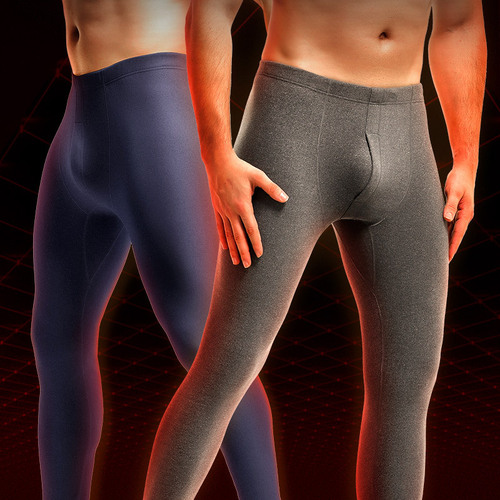 Autumn trousers for men, warm trousers, velvet and thickened cotton trousers for inner wear, autumn and winter linen trousers, underpants for boys, slim leggings