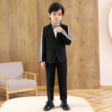 男童礼服2022秋季新款儿童小西装套装学生演讲主持合唱表演服代发