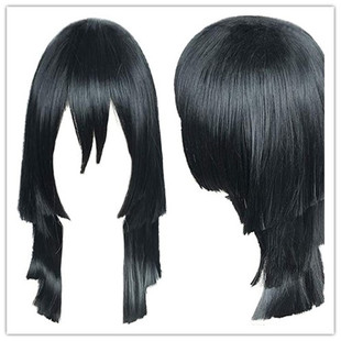 Ghost Extermination Blade cosplay Wig Ihei Barneh Snake Column Three-Layer Trimming Thickened Minibus Fake Hair