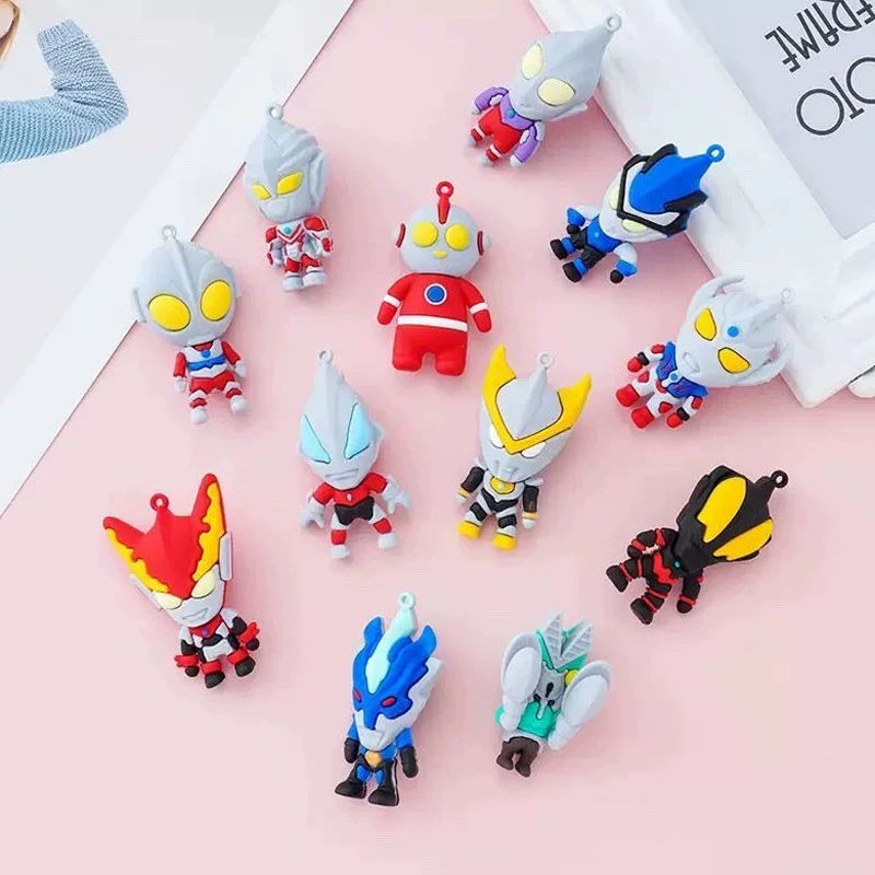 Санрио, Ultra, маленький карманный ключодержец в виде мультфильма, Ultraman Tiga, кукла, подарок на день рождения