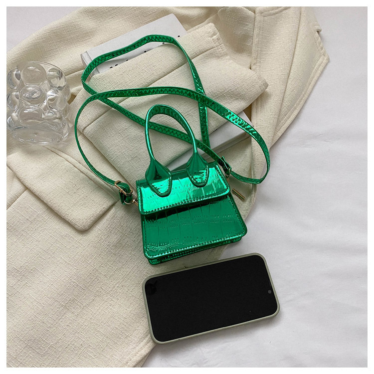 187g Weight Sewing Thread Fashion Element Magnetic Buckle Closure Type Single Shoulder Strap Strap Type Shoulder Bag Bags Type Casual Occasion Pu Leather Material Solid Color Pattern All Seasons Season Women's Gender Streetwear Style Square Shape Small Size Women's Small Pu Leather Solid Color Streetwear Sewing Thread Square Magnetic Buckle Shoulder Bag 3