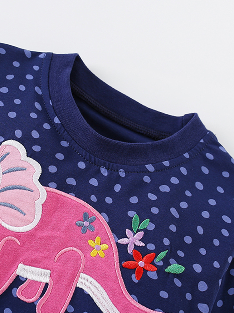 Vestido de princesa de niña malwee transfronterizo otoño nuevo vestido de niños de manga larga con cuello redondo para niños europeos y americanos