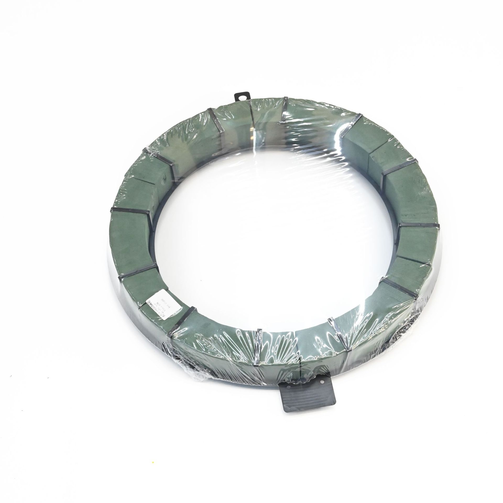 Flores inteligentes Yiwu fábrica directa decoración del flotador coche de la boda plástico verde pequeño cuadrado Ventosa con barro