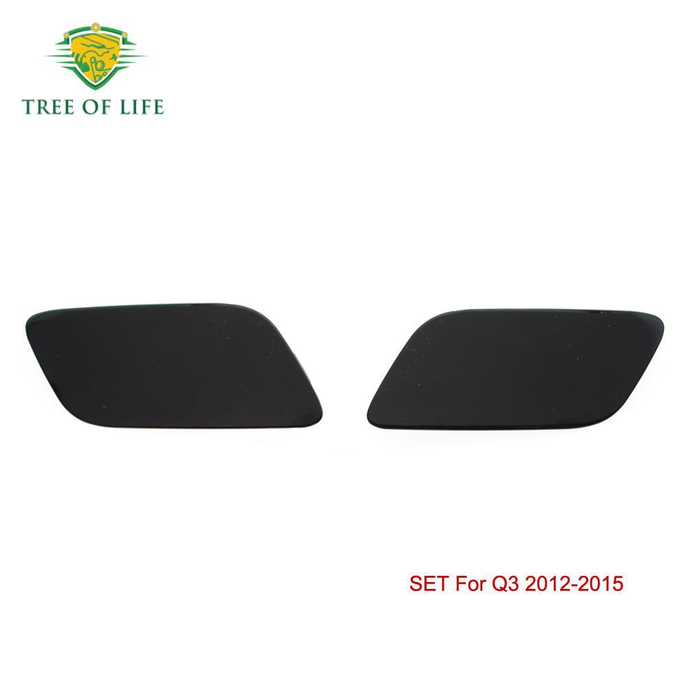 8U0955275E 8U0955276E adecuado para Audi Q3 16 - 18 lámparas de lavado cubierta de pistola de pulverización cubierta de boquilla de agua
